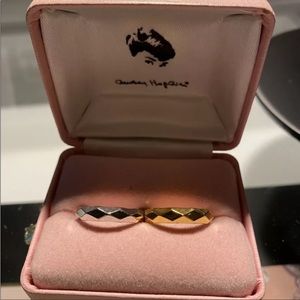COPY - COPY - Audrey Hepburn Camrose and Kross engagement rings set. NIB